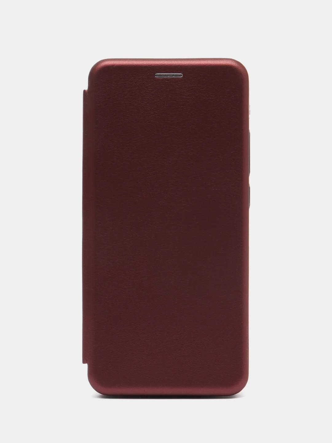 Бордовый чехол-книжка для Xiaomi Redmi 10C / 10A / 9C / 9A