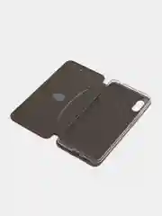 Бордовый чехол-книжка для Xiaomi Redmi 10C / 10A / 9C / 9A
