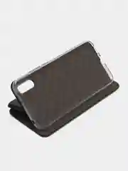Черный чехол-книжка для Xiaomi Redmi 10C / 10A / 9C / 9A