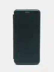 Тёмно-зелёный чехол-книжка для Xiaomi Redmi 10C / 10A / 9C / 9A