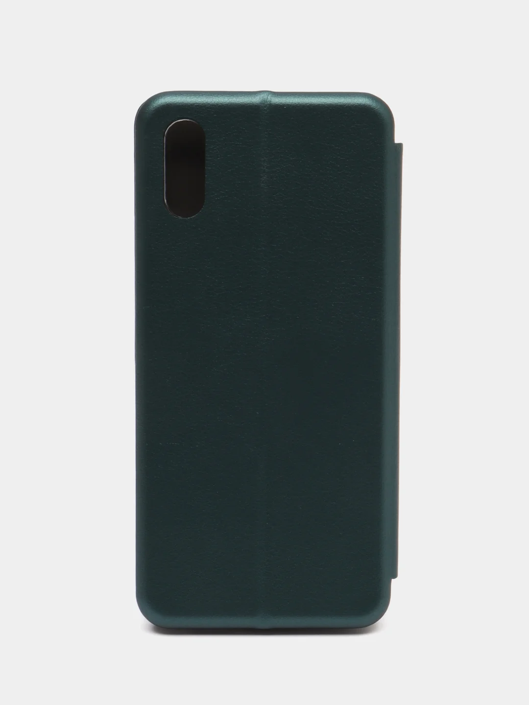 Тёмно-зелёный чехол-книжка для Xiaomi Redmi 10C / 10A / 9C / 9A