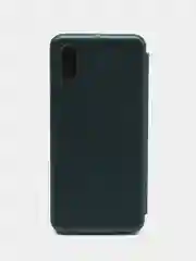 Тёмно-зелёный чехол-книжка для Xiaomi Redmi 10C / 10A / 9C / 9A