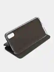 Тёмно-зелёный чехол-книжка для Xiaomi Redmi 10C / 10A / 9C / 9A