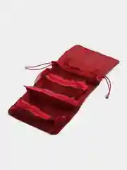 Красный косметичка дорожная с отсоединяющимися отсеками