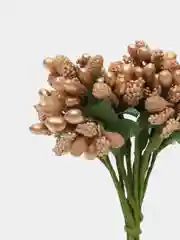 Бронзовый букет тычинок, с сахарными вставками