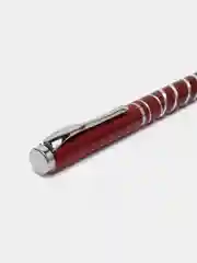 Тёмно-розовый ручка металлическая подарочная а футляре, подарок на новый год мужской, женский, учителю