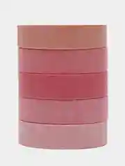 Коралловый скотч декоративный, для скрапбукинга, 5 штук в наборе