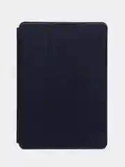 Темно-синий чехол-книжка для iPad Air 10.5 дюйма микрофибра, держатель / подставка для планшета