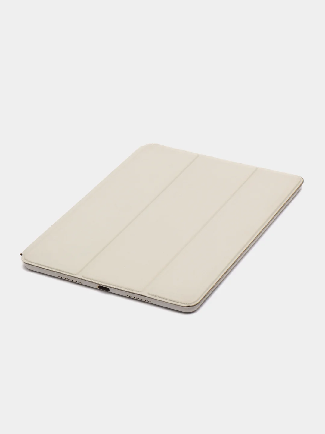 Молочный чехол-книжка для iPad Air 10.5 дюйма микрофибра, держатель / подставка для планшета