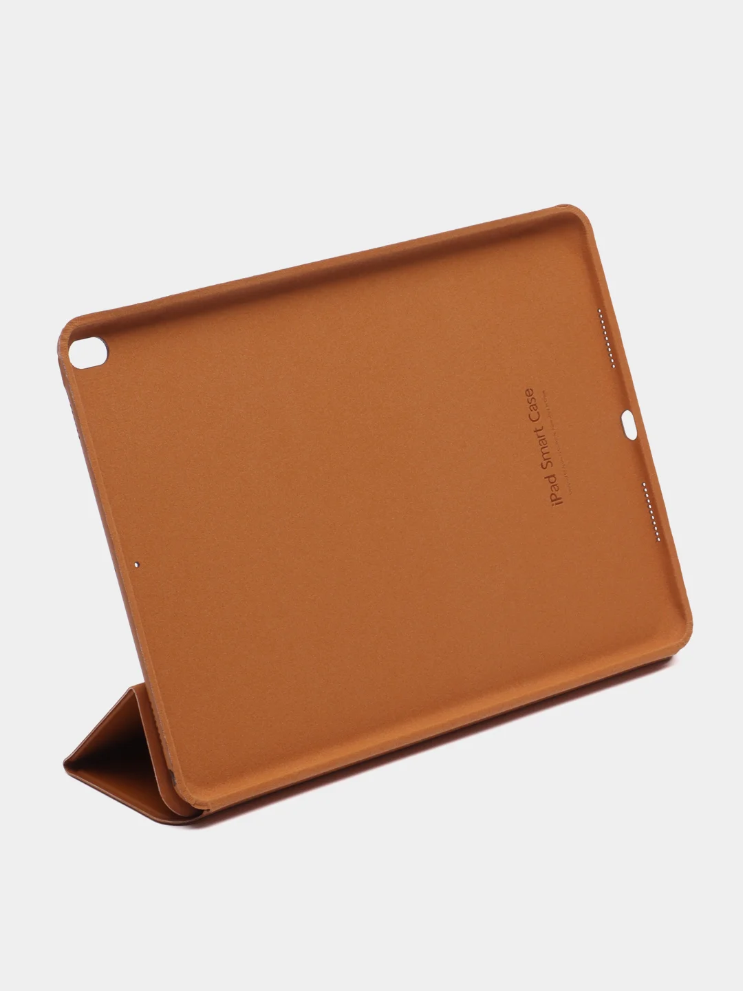 Рыжий чехол-книжка для iPad Air 10.5 дюйма микрофибра, держатель / подставка для планшета