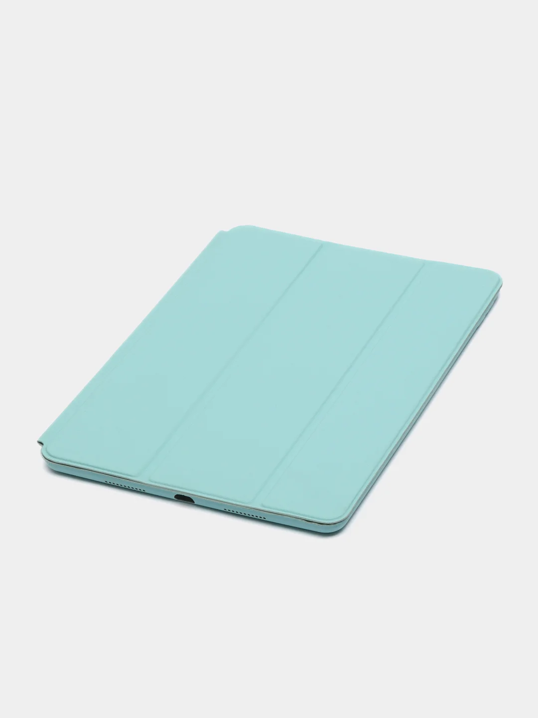 Бирюзовый чехол-книжка для iPad Air 10.5 дюйма микрофибра, держатель / подставка для планшета