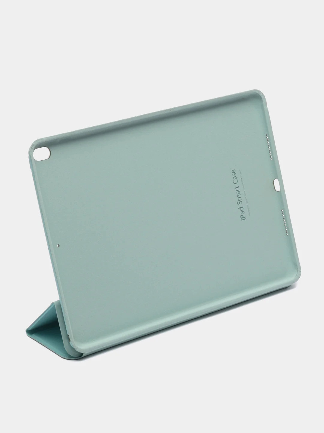 Бирюзовый чехол-книжка для iPad Air 10.5 дюйма микрофибра, держатель / подставка для планшета