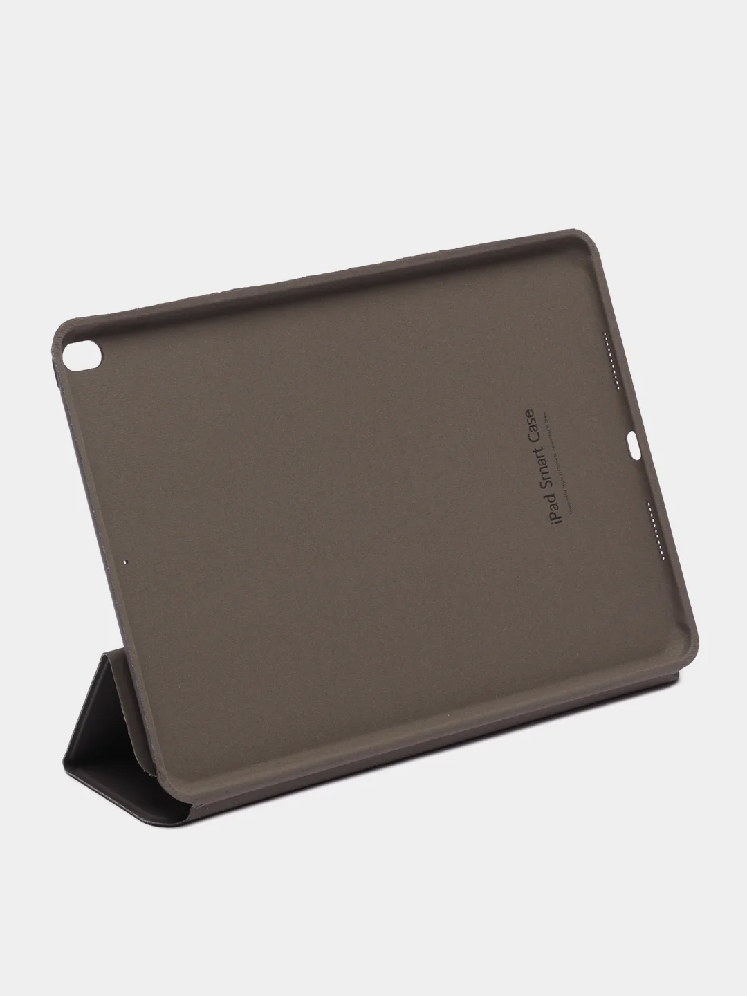Серый чехол-книжка для iPad Air 10.5 дюйма микрофибра, держатель / подставка для планшета