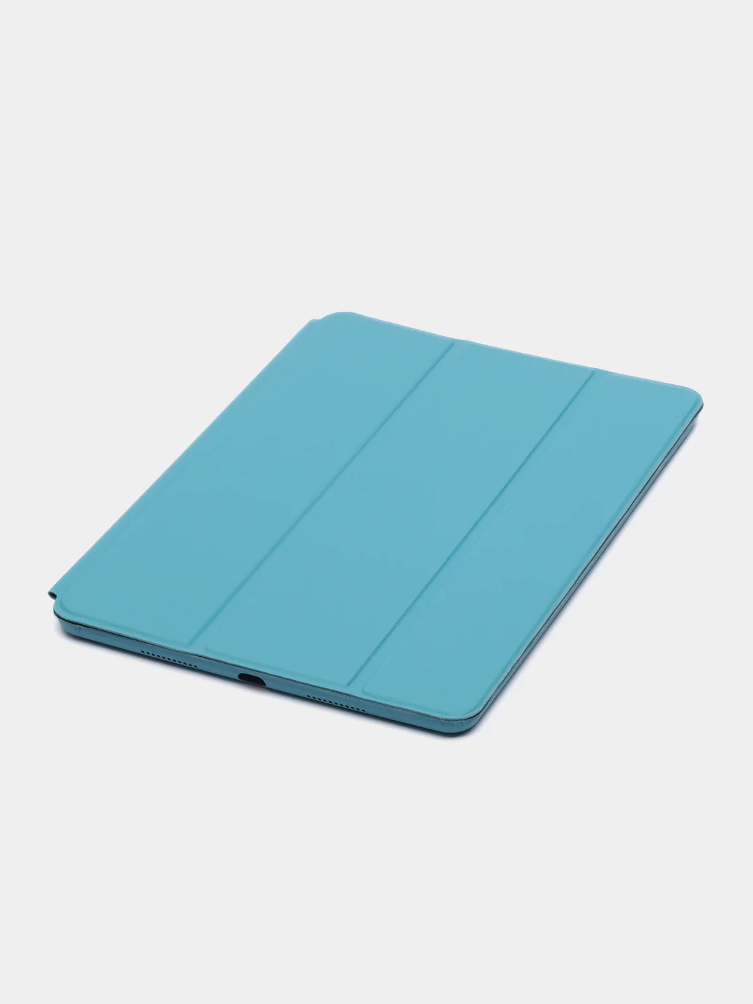 Светло-синий чехол-книжка для iPad Air 10.5 дюйма микрофибра, держатель / подставка для планшета