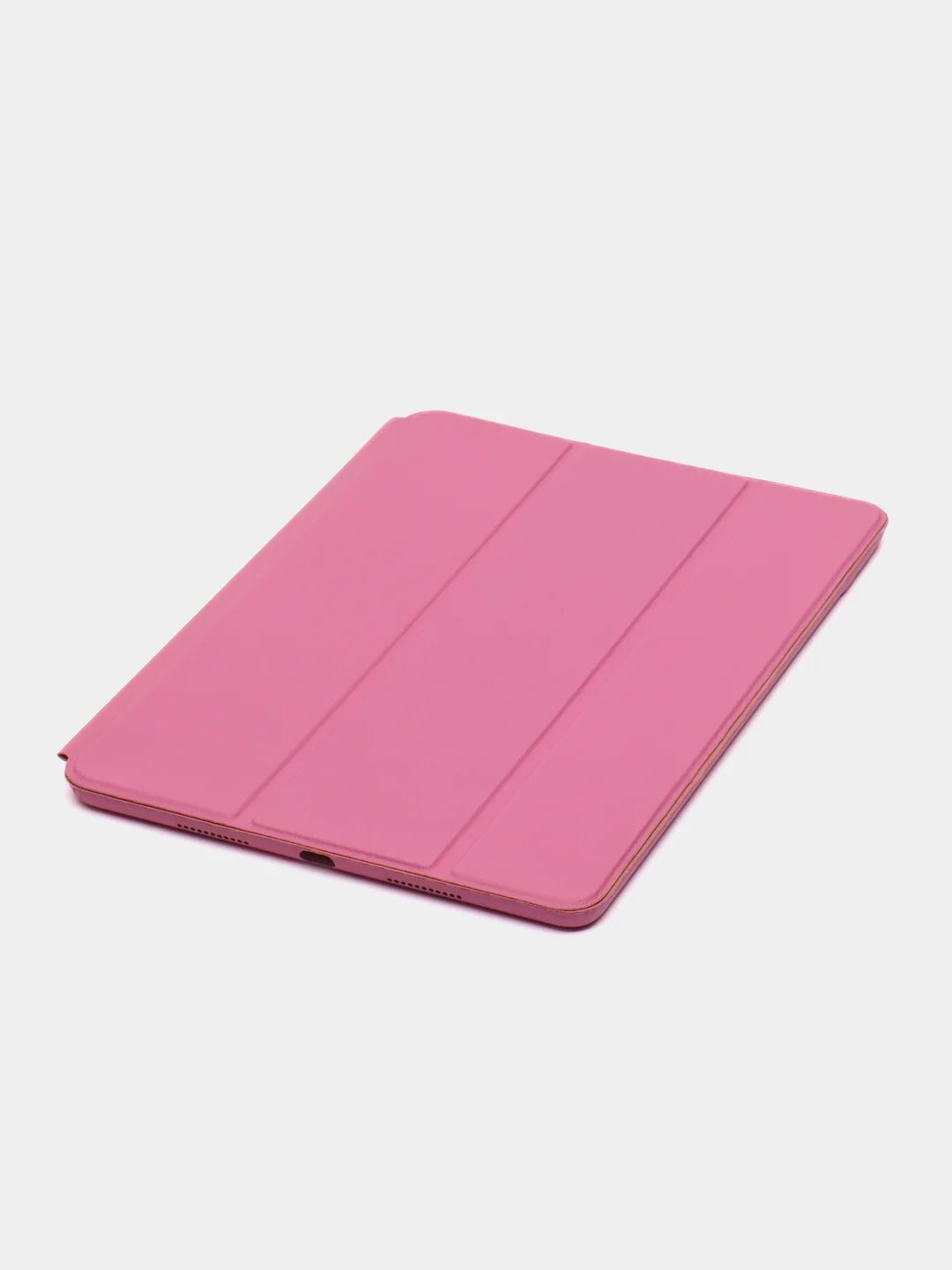 Розовый чехол-книжка для iPad Air 10.5 дюйма микрофибра, держатель / подставка для планшета
