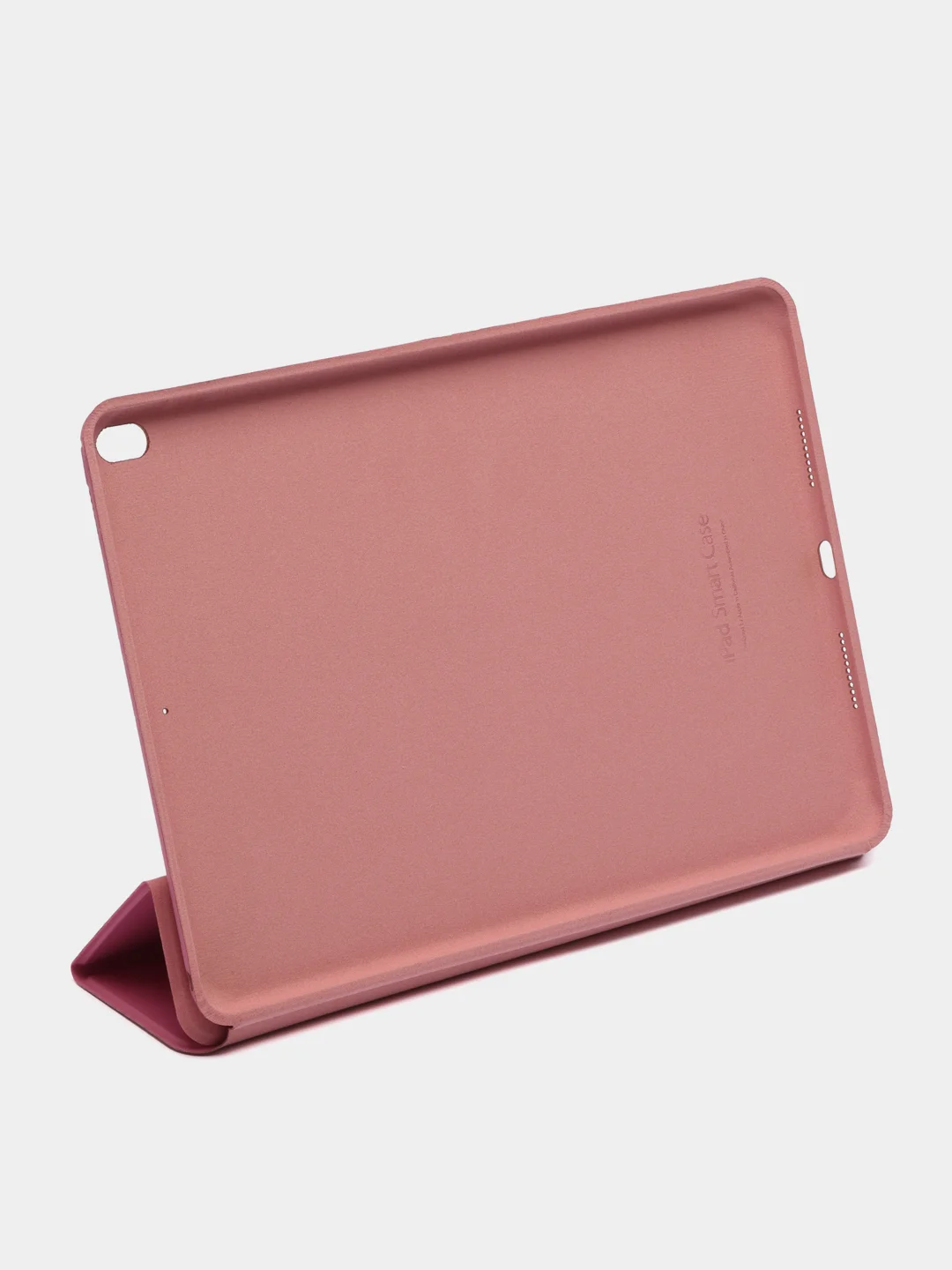 Розовый чехол-книжка для iPad Air 10.5 дюйма микрофибра, держатель / подставка для планшета