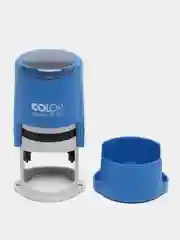 Синий оснастка для печати Colop Printer R40, с боксом, d 40 мм
