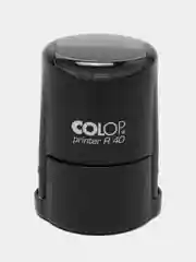 Черный оснастка для печати Colop Printer R40, с боксом, d 40 мм