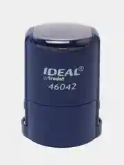 Темно-синий оснастка для печати IDEAL 46042, диаметр 42 мм