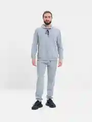 Серый костюм мужской, спортивный
