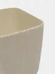 Белый кашпо IDEA, горшок для цветов, квадратное пиканто