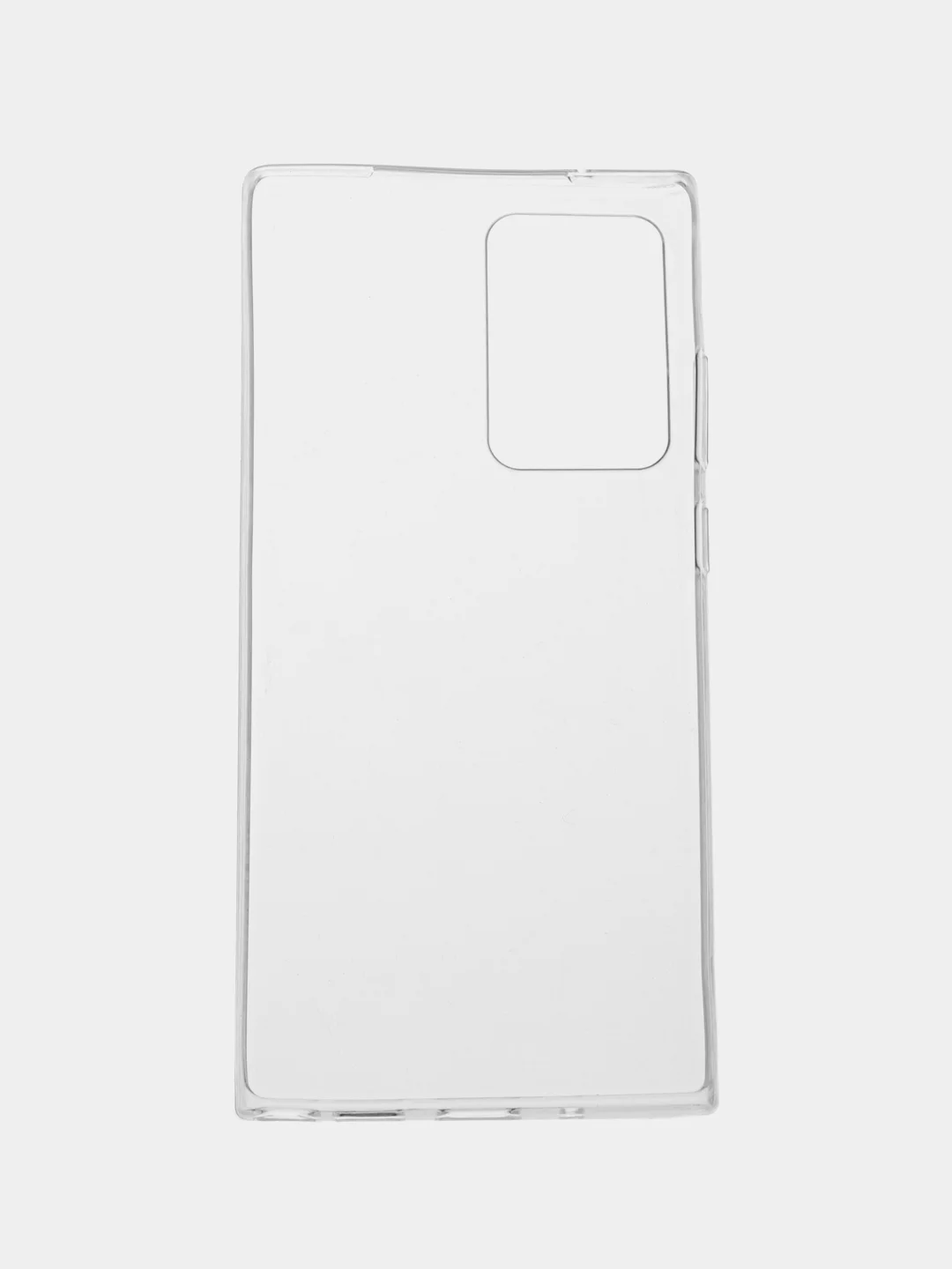 Чехол на Samsung Galaxy Note 20 Ultra, Самсунг Галакси Нот 20 Ультра, прозрачный, силиконовый