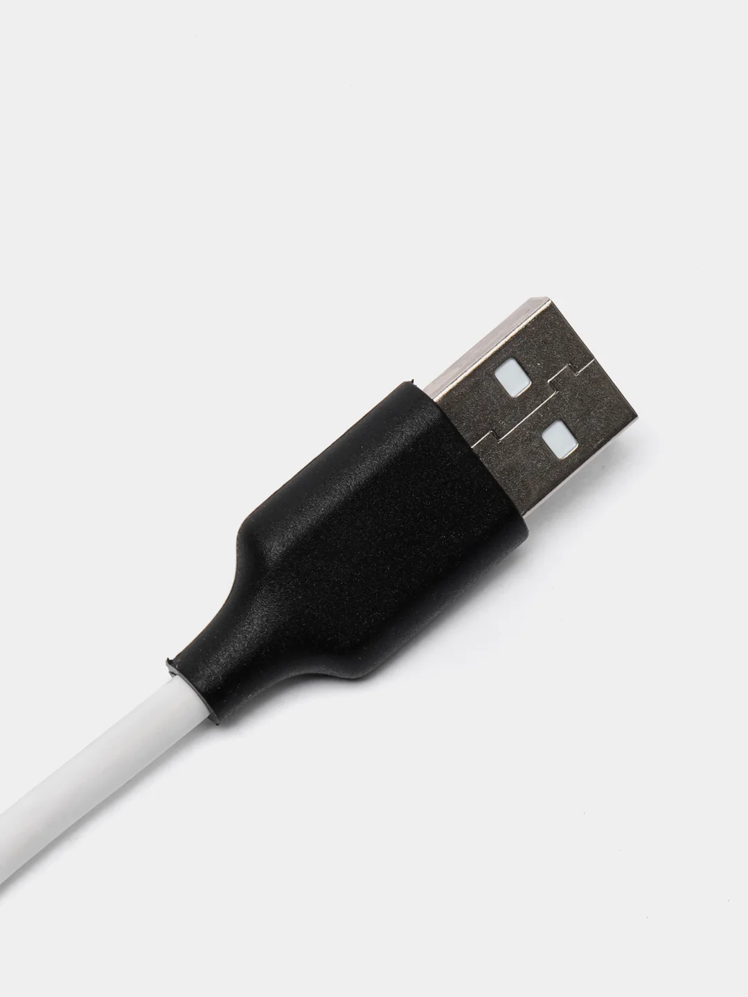 Белый мягкий Силиконовый USB кабель провод зарядник шнур Micro, Type-C, iPhone Lightning Android