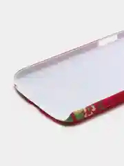 Красный пластиковый чехол с объемным рисунком светящийся в темноте Samsung i9082/i9060