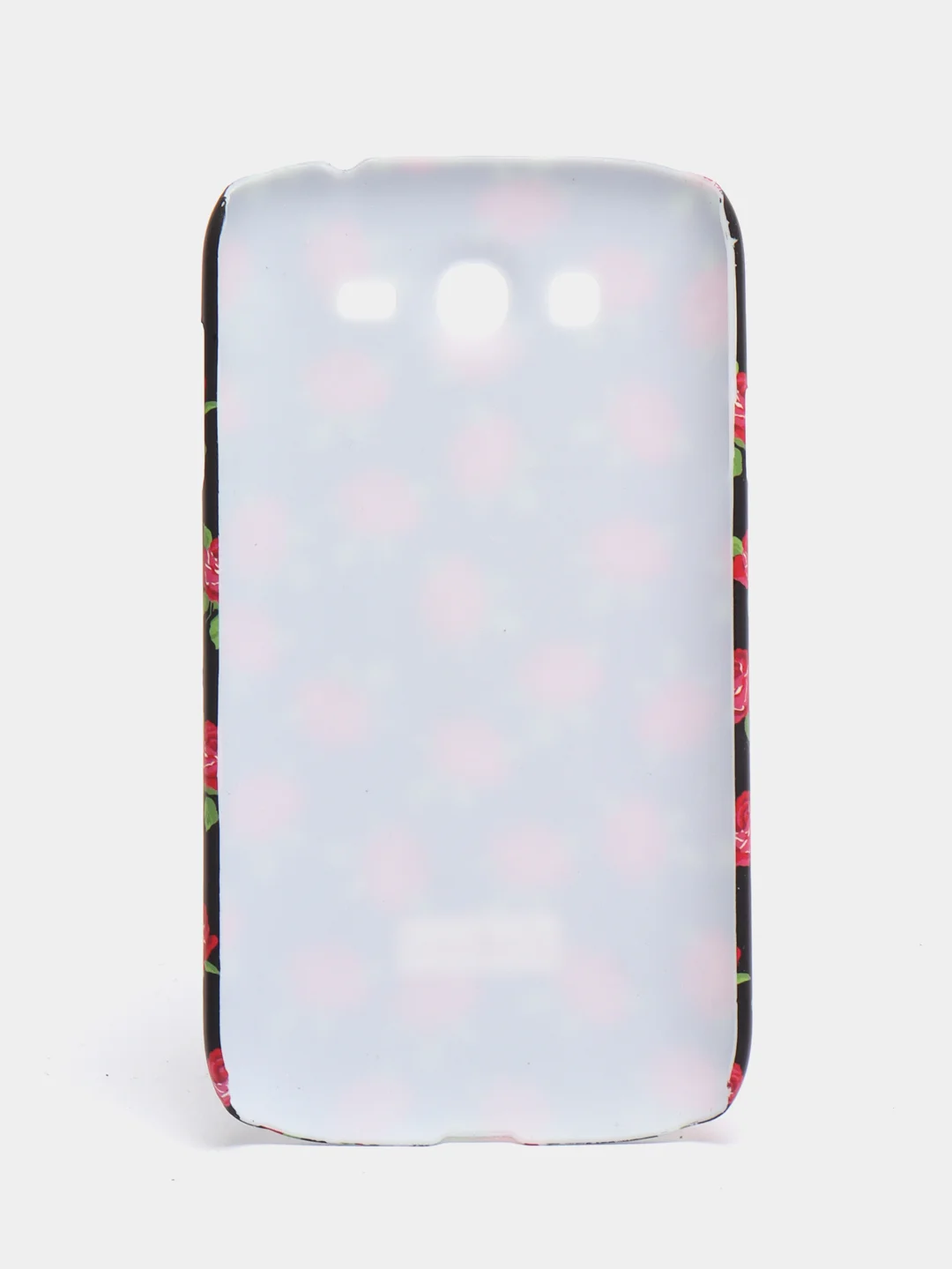 Черный пластиковый чехол с объемным рисунком светящийся в темноте Samsung i9082/i9060