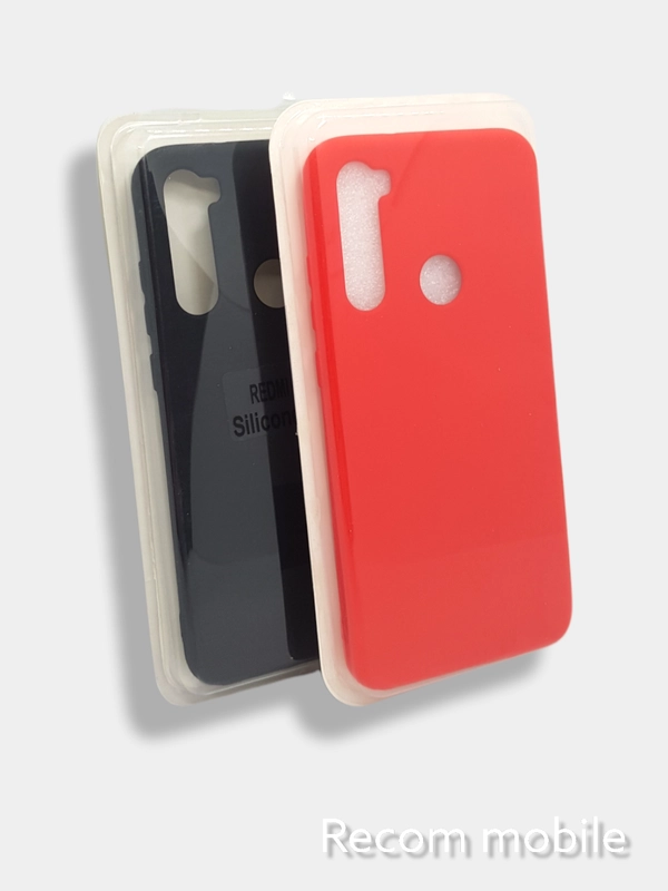 Силиконовый чехол Xiaomi Redmi Note 8 с Soft-touch покрытием