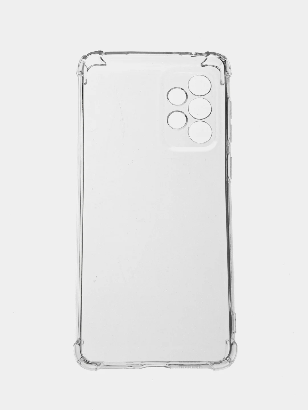 Прозрачный чехол Samsung Galaxy A73, Самсунг Галакси А73 прозрачный, силиконовый, противоударный