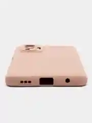 Бежевый чехол силиконовый Silicone Cover для Xiaomi Redmi Note 10 Pro, Сяоми Редми Нот 10 Про