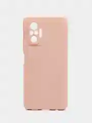 Бежевый чехол силиконовый Silicone Cover для Xiaomi Redmi Note 10 Pro, Сяоми Редми Нот 10 Про