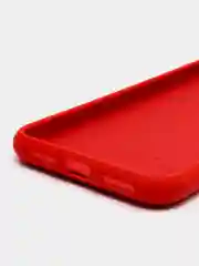 Красный чехол силиконовый для Xiaomi Redmi Note 7, Redmi Note 7 Pro (Сяоми Редми Нот 7, 7 Про)
