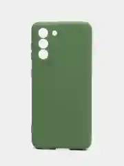 Лесной зеленый чехол силиконовый для Samsung Galaxy S21, Самсунг Галакси С21