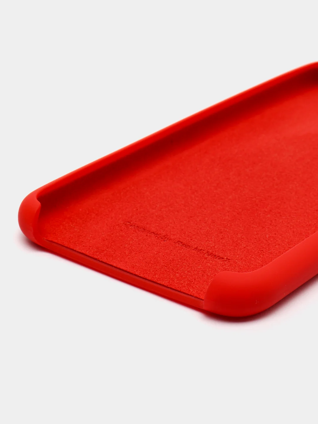 Алый чехол силиконовый для Xiaomi Redmi Note 7, Redmi Note 7 Pro (Сяоми Редми Нот 7, 7 Про)