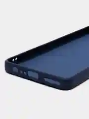 Темно-синий чехол Tecno Camon 19/19 Pro 5G (Техно Камон 19 Про 5Г) силиконовый, цветной, с подкладом
