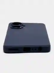 Темно-синий чехол Tecno Camon 19/19 Pro 5G (Техно Камон 19 Про 5Г) силиконовый, цветной, с подкладом