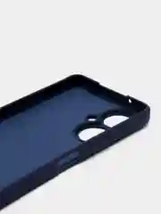 Темно-синий чехол Tecno Camon 19/19 Pro 5G (Техно Камон 19 Про 5Г) силиконовый, цветной, с подкладом