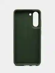 Зеленый чехол силиконовый Silicone Cover для Samsung Galaxy S21 FE, Самсунг Галакси С21 ФЕ