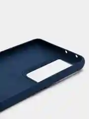 Темно-синий чехол силиконовый для Samsung Galaxy S21 Ultra, Самсунг Галакси С21 Ультра, Silicone Cover