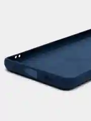 Темно-синий чехол силиконовый для Samsung Galaxy S21 Ultra, Самсунг Галакси С21 Ультра, Silicone Cover