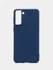 Темно-синий чехол силиконовый для Samsung Galaxy S21+ / S21 Plus, Самсунг Галакси С21, Silicone Cover