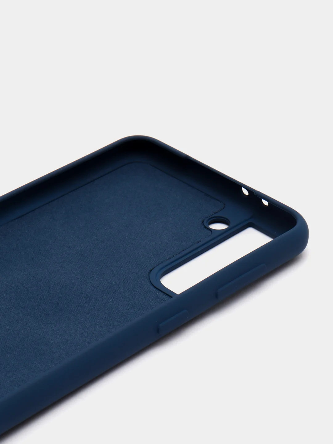 Темно-синий чехол силиконовый для Samsung Galaxy S21+ / S21 Plus, Самсунг Галакси С21, Silicone Cover