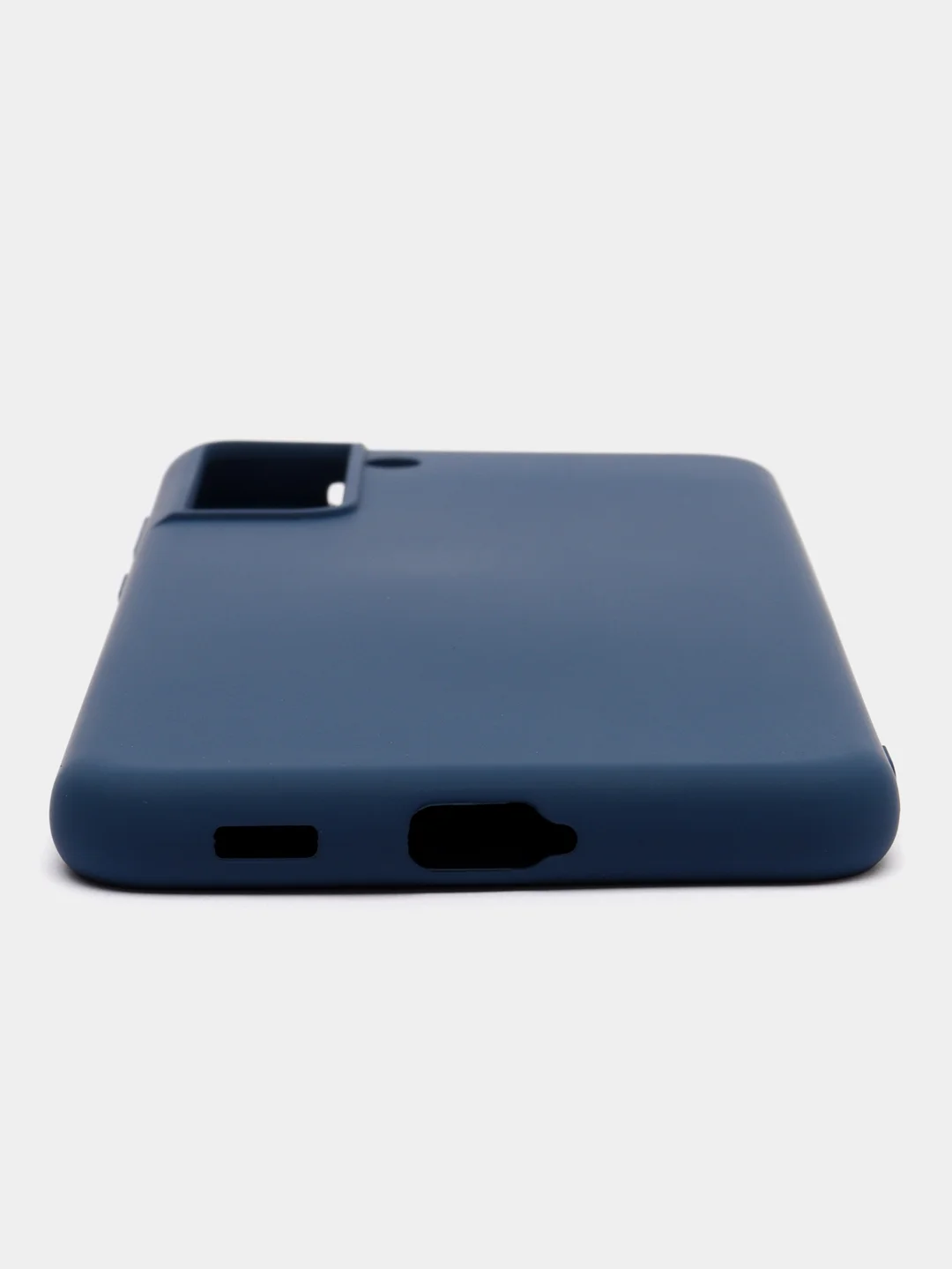 Темно-синий чехол силиконовый для Samsung Galaxy S21+ / S21 Plus, Самсунг Галакси С21, Silicone Cover