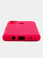 Фуксия чехол силиконовый Silicone Cover для Tecno Spark 7 (Техно Спарк 7)