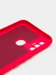 Фуксия чехол силиконовый Silicone Cover для Tecno Spark 7 (Техно Спарк 7)