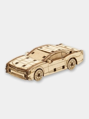 Деревянный конструктор UNIWOOD UNIT Мускул / Сборная модель Chevrolet Camaro / Камаро