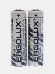 Аккумуляторы АА Ergolux, пальчиковые аккумуляторные батарейки