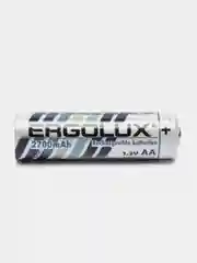 Аккумуляторы АА Ergolux, пальчиковые аккумуляторные батарейки